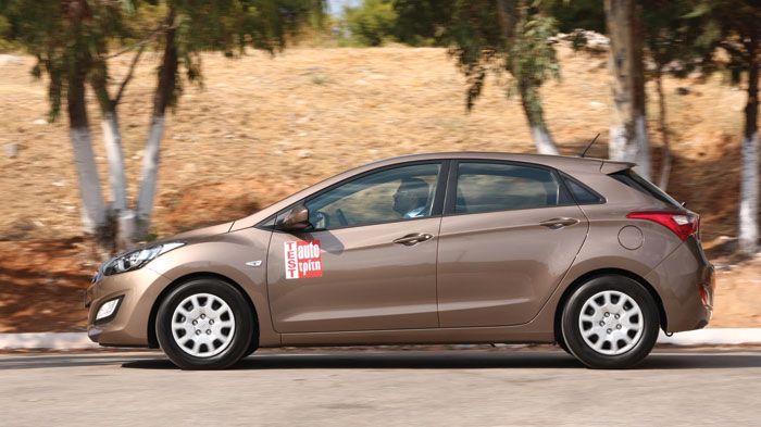 Κάτω από τα 13.000 ξεκινάει το 5θυρο Hyundai i30, ωστόσο από αυτήν τη έκδοση απουσιάζει το ηχοσύστημα.	